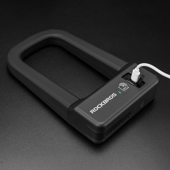 Rockbros RBNS1 SMART Bike Lock with NFC Reader - Black - Bicycle - Sports & Fitness - Techbox