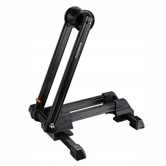 Rockbros T30 Folding Bike Stand for Front or Rear Wheel Compatible with 24-27.5 Inch and 700C Wheels - Black - Bicycle - Sports & Fitness - Techbox