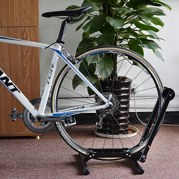 Rockbros T30 Folding Bike Stand for Front or Rear Wheel Compatible with 24-27.5 Inch and 700C Wheels - Black - Bicycle - Sports & Fitness - Techbox