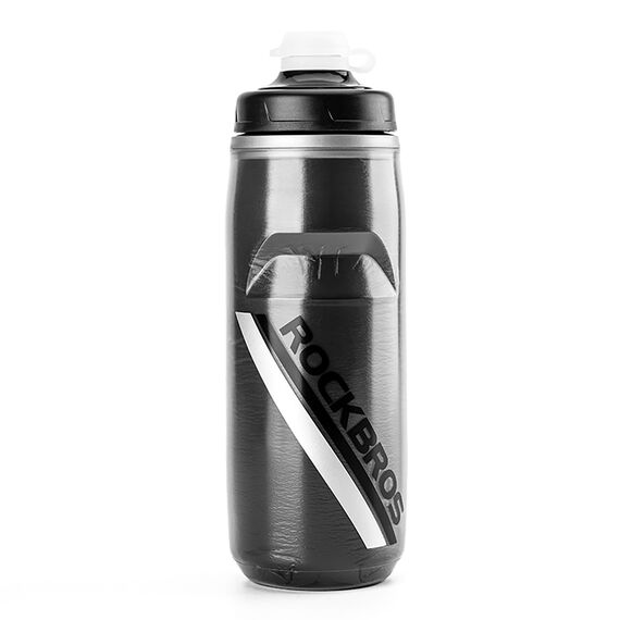 Rockbros Thermal Bike Bottle 620 ml BPA Free - Gradient Black - Smartphone Holders - Smartphones - Techbox