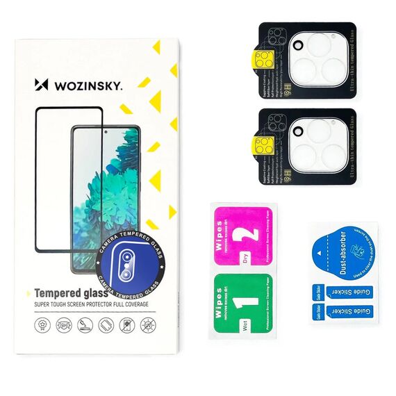 Wozinsky Full Camera Glass tempered glass for the rear camera for Samsung Galaxy S26 Plus - 2 pcs. | Techbox