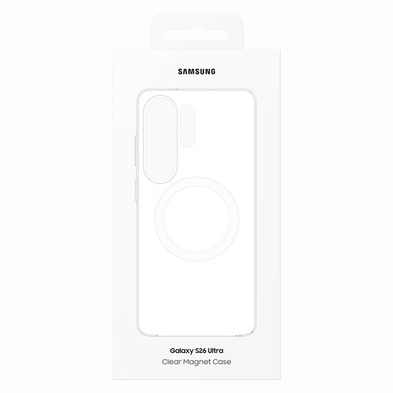 Etui Samsung Clear Magnet Case na Samsung Galaxy S26 Ultra kompatybilne z MagSafe - przezroczyste | Techbox