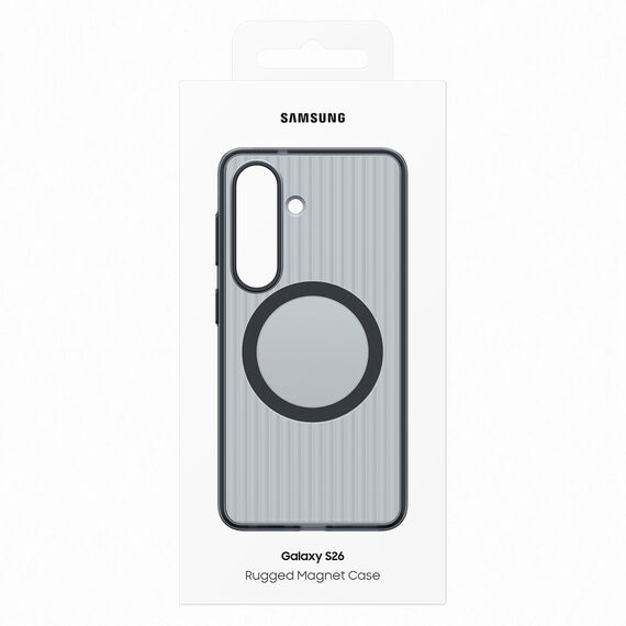 Etui Samsung Rugged Magnet Case na Samsung Galaxy S26 kompatybilne z MagSafe - czarne - Uncategorized Cases (2) - Cases - Techbox