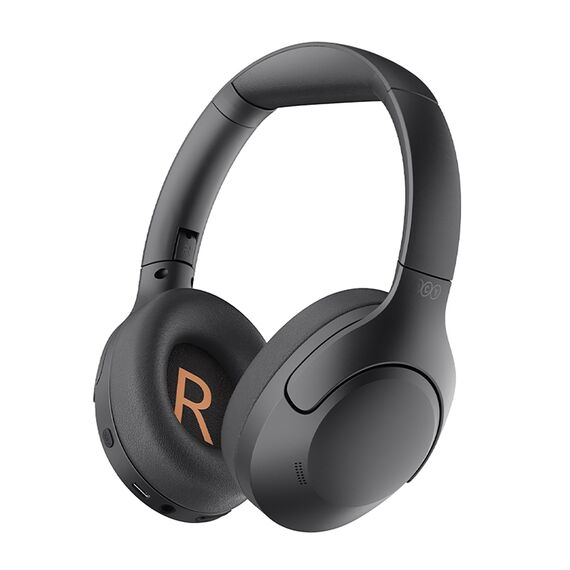 QCY H3 Lite Over-Ear Headphones with ANC Bluetooth 5.3 - Black | Techbox