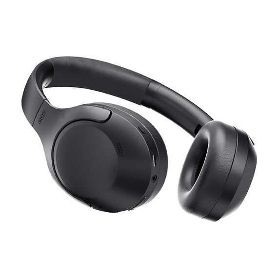 QCY H3 Lite Over-Ear Headphones with ANC Bluetooth 5.3 - Black | Techbox