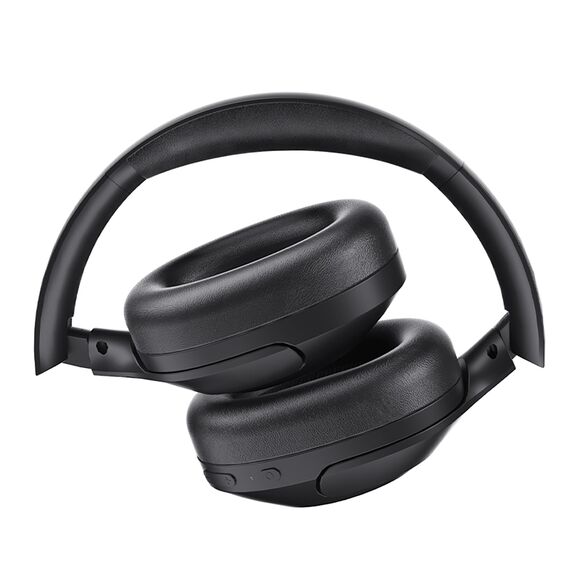 QCY H3 Lite Over-Ear Headphones with ANC Bluetooth 5.3 - Black | Techbox