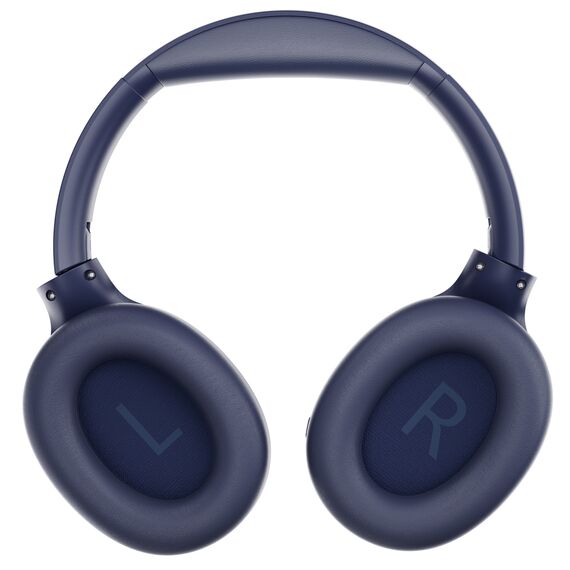 QCY H3 Over-Ear Headphones with ANC Bluetooth 5.4 Hi-Res Audio - Blue | Techbox