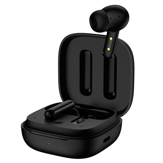 QCY T13 In-Ear Headphones with ANC IPX5 Bluetooth 5.3 - Black | Techbox