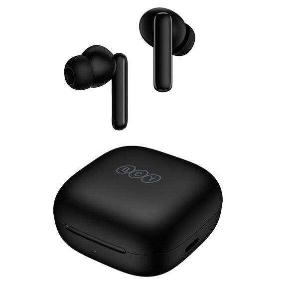 QCY T13 In-Ear Headphones with ANC IPX5 Bluetooth 5.3 - Black | Techbox
