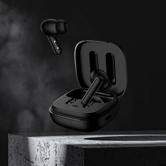 QCY T13 In-Ear Headphones with ANC IPX5 Bluetooth 5.3 - Black | Techbox