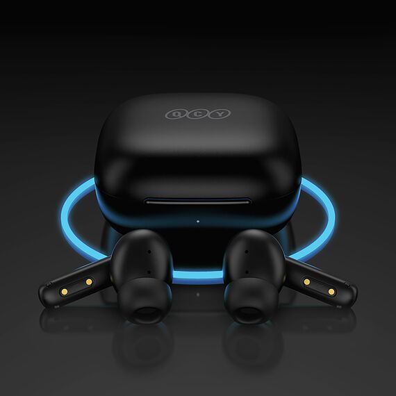 QCY T13 In-Ear Headphones with ANC IPX5 Bluetooth 5.3 - Black | Techbox