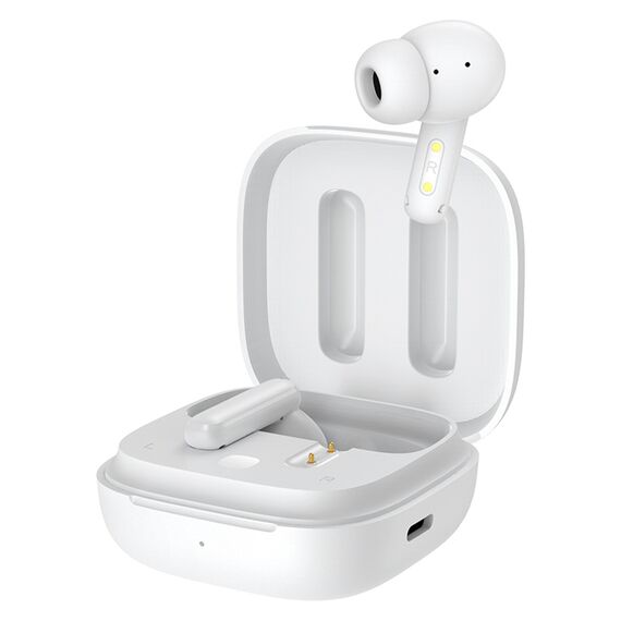 QCY T13 In-Ear Headphones with ANC IPX5 Bluetooth 5.3 - White | Techbox