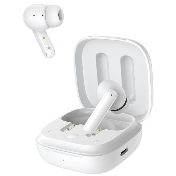 QCY T13 In-Ear Headphones with ANC IPX5 Bluetooth 5.3 - White | Techbox