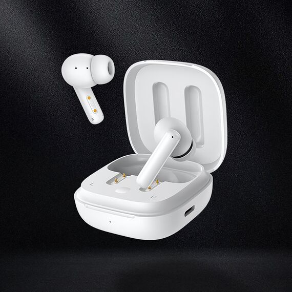 QCY T13 In-Ear Headphones with ANC IPX5 Bluetooth 5.3 - White | Techbox