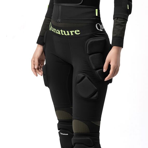 Qunature Ski Hip Protectors - Advanced XL Skis Snowboard Skates - Black | Techbox