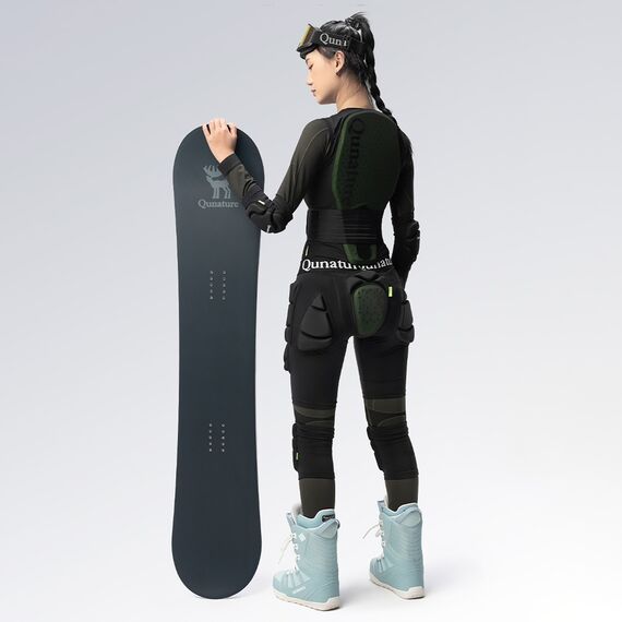 Qunature Ski Hip Protectors - Advanced XL Skis Snowboard Skates - Black | Techbox