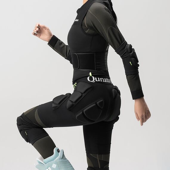 Qunature Ski Hip Protectors - Advanced XL Skis Snowboard Skates - Black | Techbox