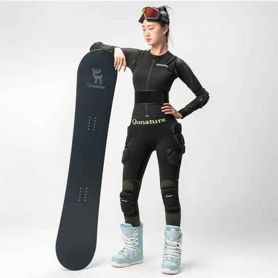 Qunature Ski Hip Protectors - Advanced XL Skis Snowboard Skates - Black | Techbox