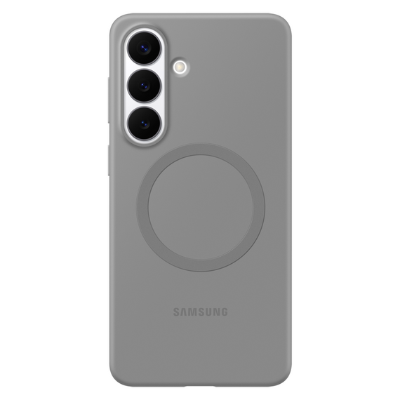 Samsung Silicone Magnet Case for Samsung Galaxy S26+, compatible with MagSafe - gray | Techbox