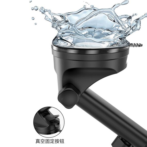 Dudao F5N+ gravity car holder with suction cup for windshield or dashboard - black | Techbox