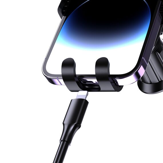 Dudao F5N+ gravity car holder with suction cup for windshield or dashboard - black | Techbox