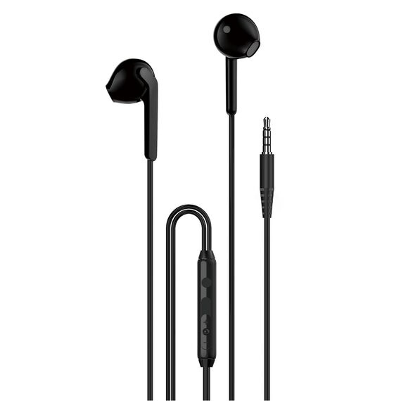 Dudao X3 Wired USB-C In-Ear Headphones - Black - Headsets - Speakers & Headphones - Techbox