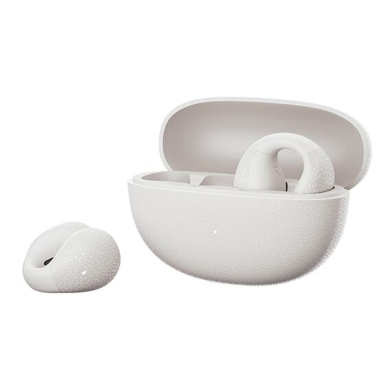 OWS QCY Crossky C10 Earphones with ENC Clip IPX5 Bluetooth 5.4 - White | Techbox