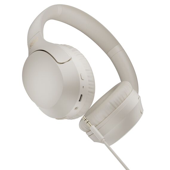 QCY H2 Pro ENC Bluetooth 5.3 Over-Ear Headphones - White | Techbox