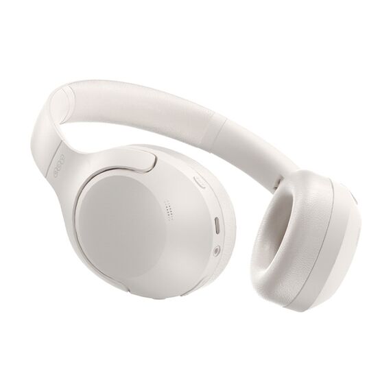 QCY H3 Lite Over-Ear Headphones with ANC and Bluetooth 5.3 - White | Techbox