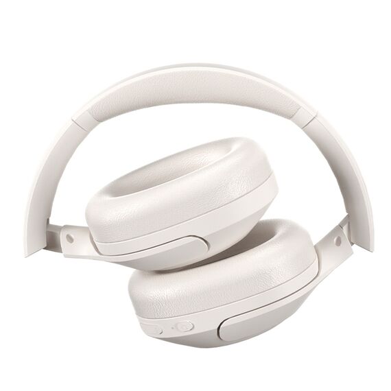 QCY H3 Lite Over-Ear Headphones with ANC and Bluetooth 5.3 - White | Techbox
