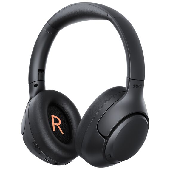 QCY H3 Over-Ear Headphones with ANC and Bluetooth 5.4 - Black | Techbox