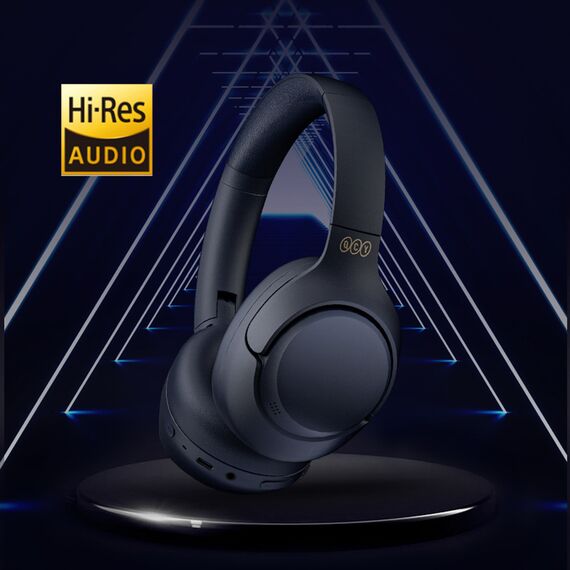 QCY H3 Over-Ear Headphones with ANC and Bluetooth 5.4 - Black | Techbox