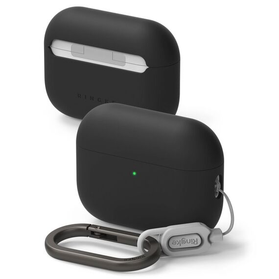 Ringke Silicone Case for AirPods Pro 3 - Black - Smartphone Accessories - Cables & Accessories - Techbox