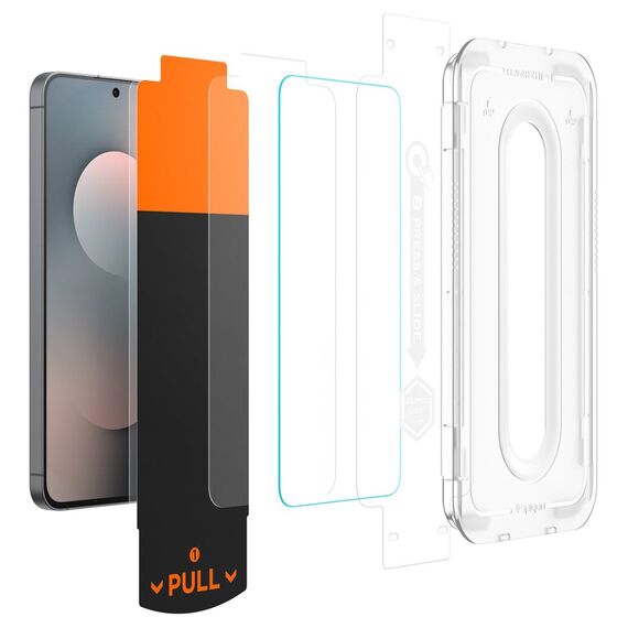 Spigen Glas.tR "EZ Fit Pro" HD Tempered Glass 2-pack for Samsung Galaxy S25 FE