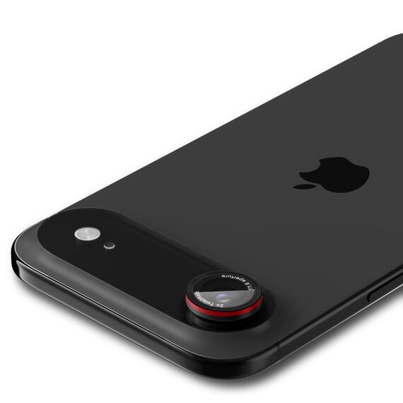 Spigen Optik Pro L-Series 2-pack iPhone Air Lens Glass - Black and Red