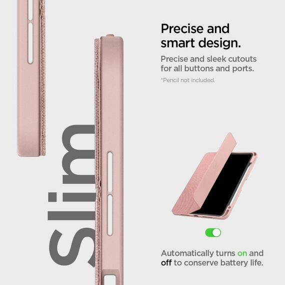 Spigen Urban Fit Case for iPad Pro 11" 5 / 6 / 2024-2025 - Pink | Techbox