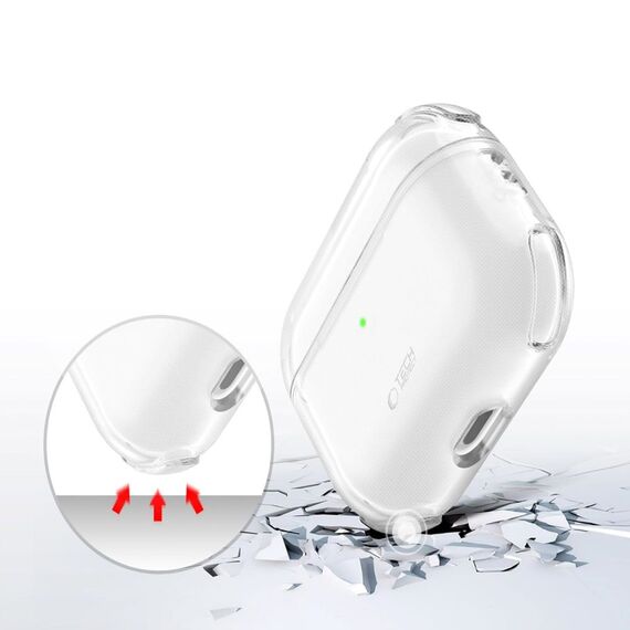 Tech-Protect Bounce Case for AirPods Pro 3 - Clear - Smartphone Accessories - Cables & Accessories - Techbox