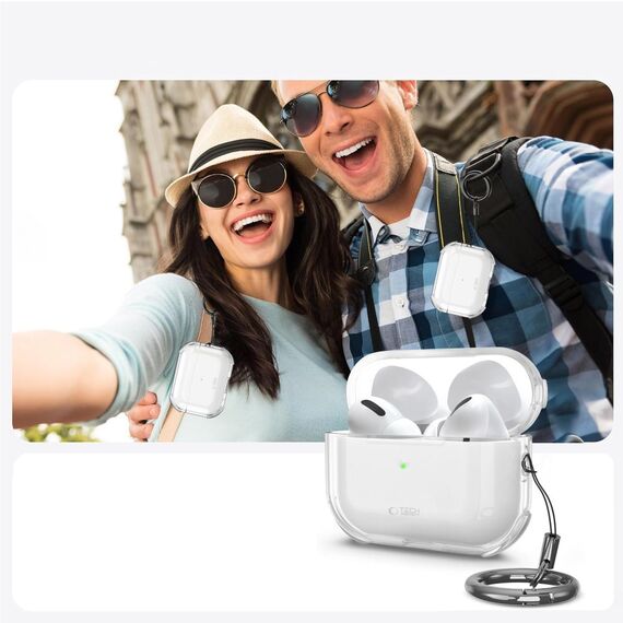 Tech-Protect Bounce Case for AirPods Pro 3 - Clear - Smartphone Accessories - Cables & Accessories - Techbox