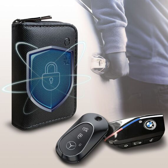 Tech-protect KLR300 Anti-Theft Car Key Case - Black