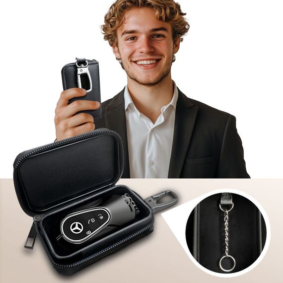 Tech-protect KLR300 Anti-Theft Car Key Case - Black