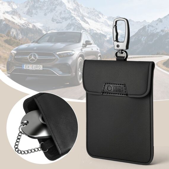 Tech-Protect KLR400 Anti-Theft Car Key Case - Black