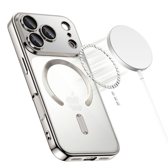 Tech-Protect MagFlex MagSafe Case for iPhone 17 Pro Max - Clear Silver | Techbox