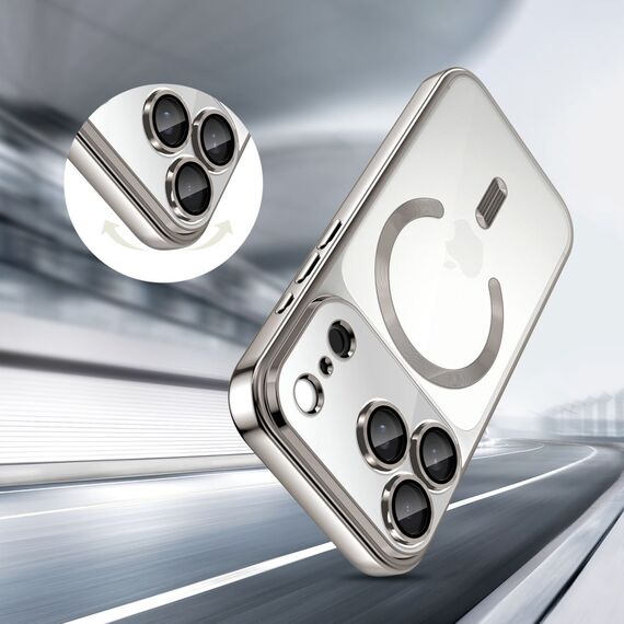 Tech-Protect MagFlex MagSafe Case for iPhone 17 Pro Max - Clear Silver | Techbox