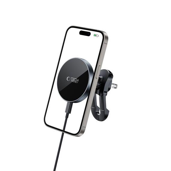 Tech-Protect mm15W-V5 Magnetic MagSafe Car Air Vent Mount - Black