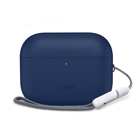 Tech-Protect Silicone Case for AirPods Pro 3 - Navy Blue - Smartphone Accessories - Cables & Accessories - Techbox
