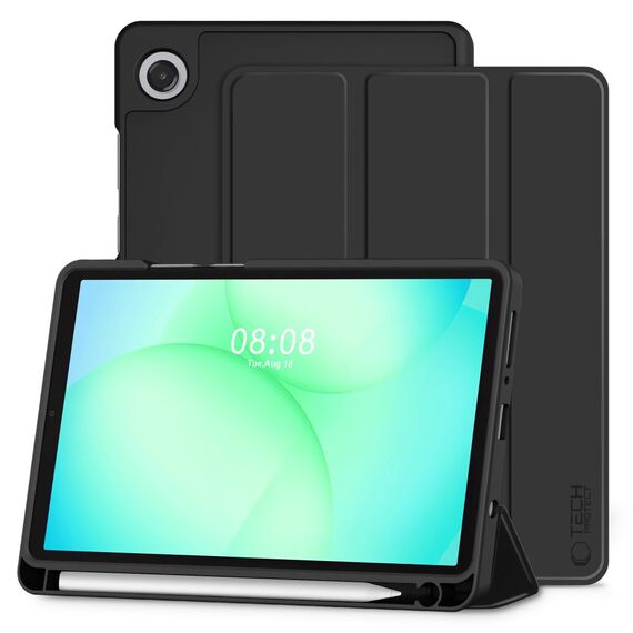 TechProtect SmartCase Pen Case for Samsung Galaxy Tab A9 / A11 8.7 X110 / X115 / X133 / X135 - Black | Techbox