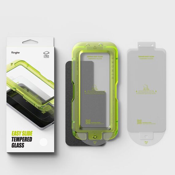 Ringke Easy Slide Glass 2-pack for Samsung Galaxy S25