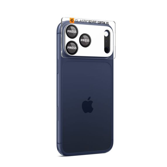 Spigen Optik Pro XL Camera Lens Glass for iPhone 17 Pro - Black