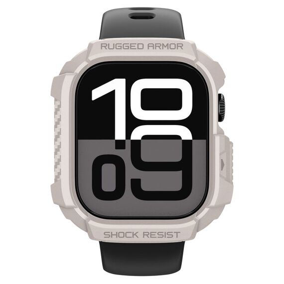 Spigen Rugged Armor Case for Apple Watch 42mm - Beige - Accessories - Smartwatches & Accessories - Techbox