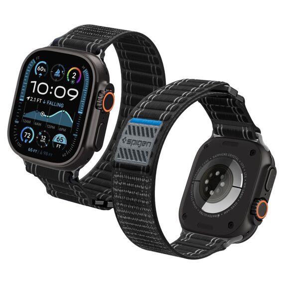 Spigen WBF0 Strap for Apple Watch 44 / 45 / 46 / 49 mm - Black | Techbox